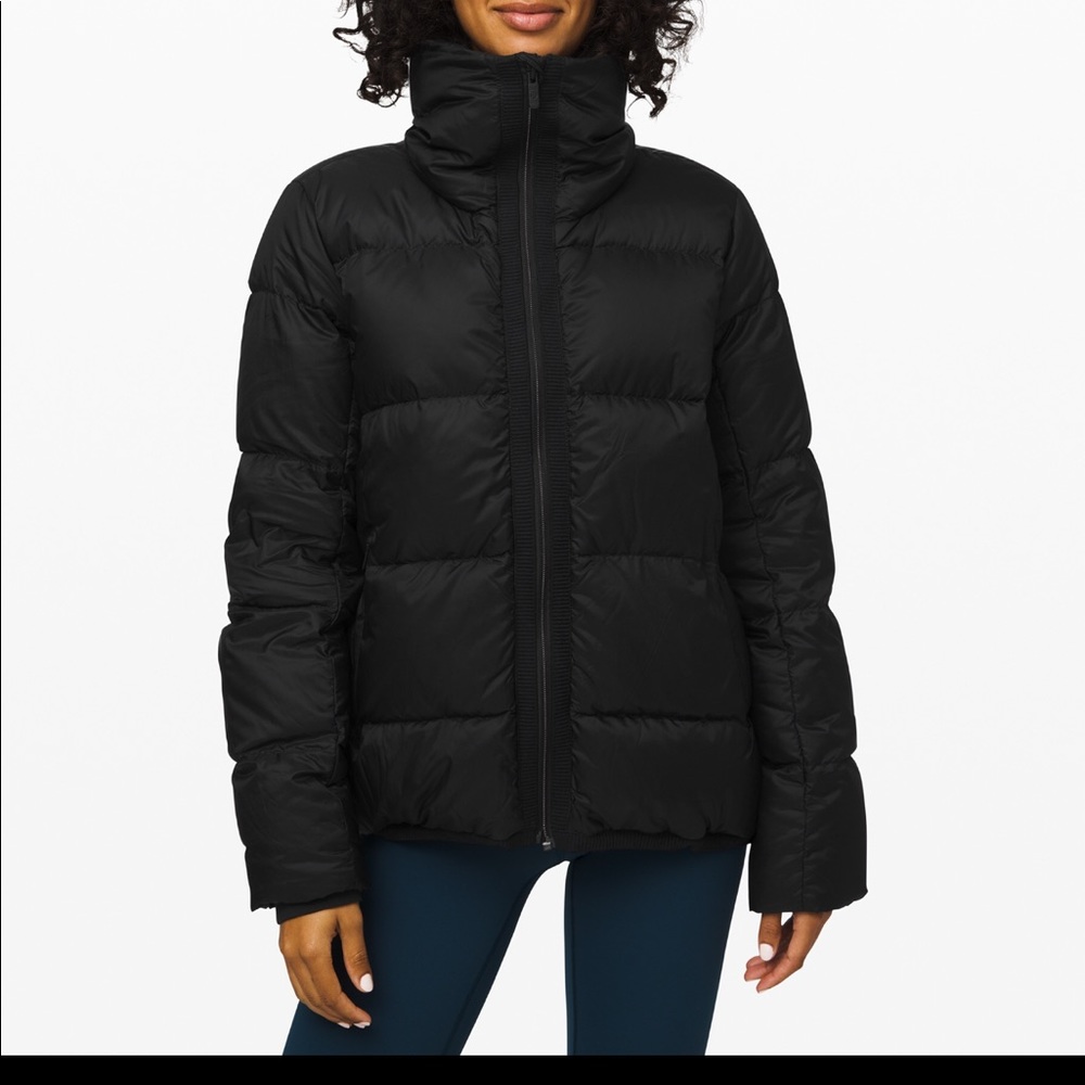 Lululemon cloudscape bomber Black 4